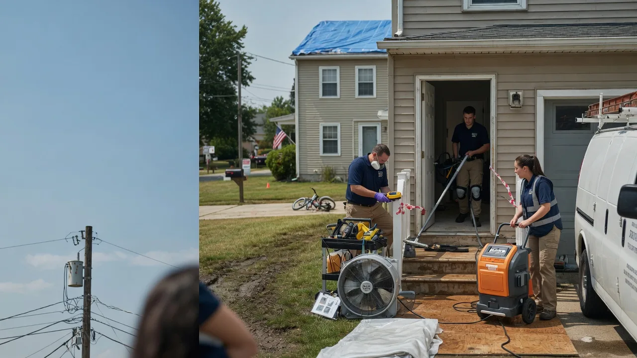 Water Damage Repair in Hedrick, IA near me